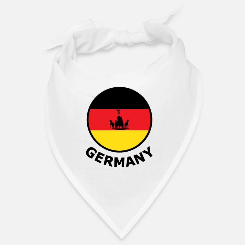 Imperial Germany Wagon Flag Semicircle Bandana