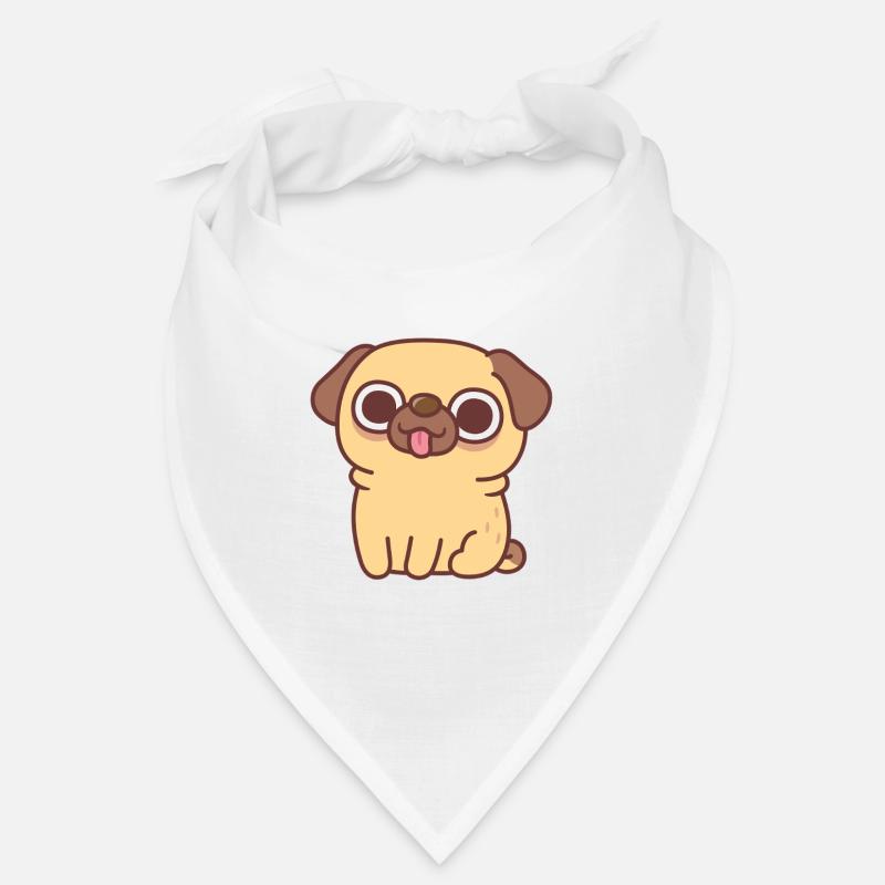 Carlin Faon assis mignon Bandana