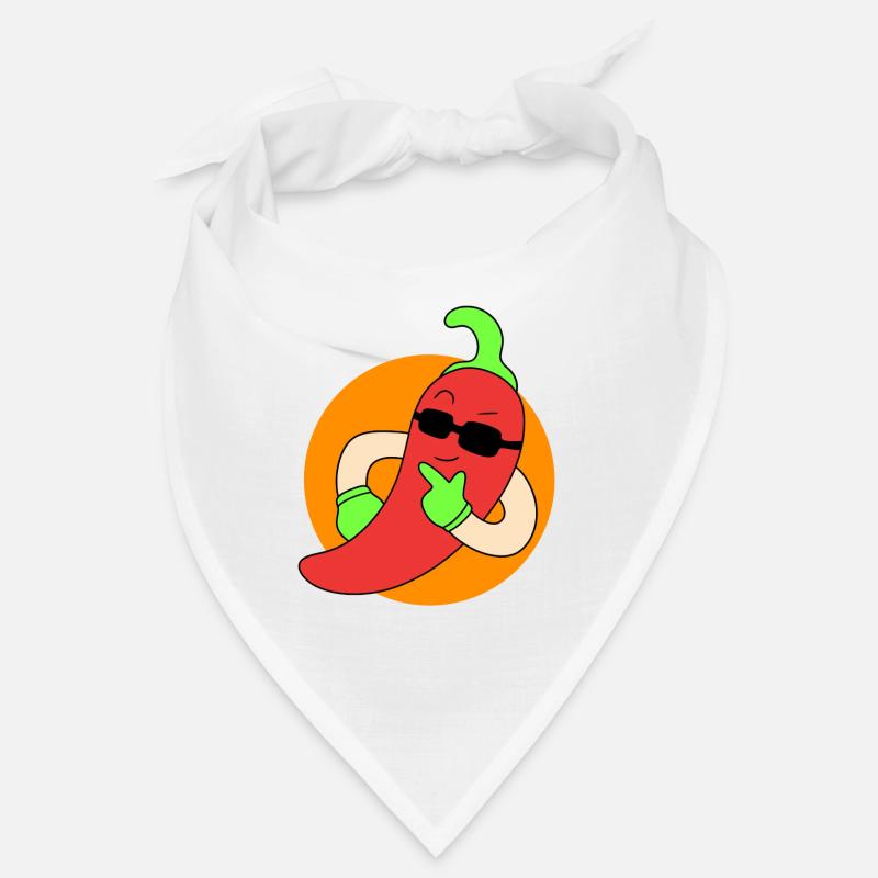 Kühle Chilischoten Bandana