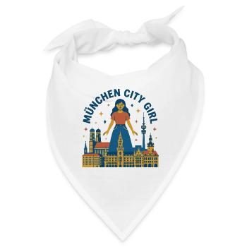 München City Girl - Bandana - Weiß - Vorne