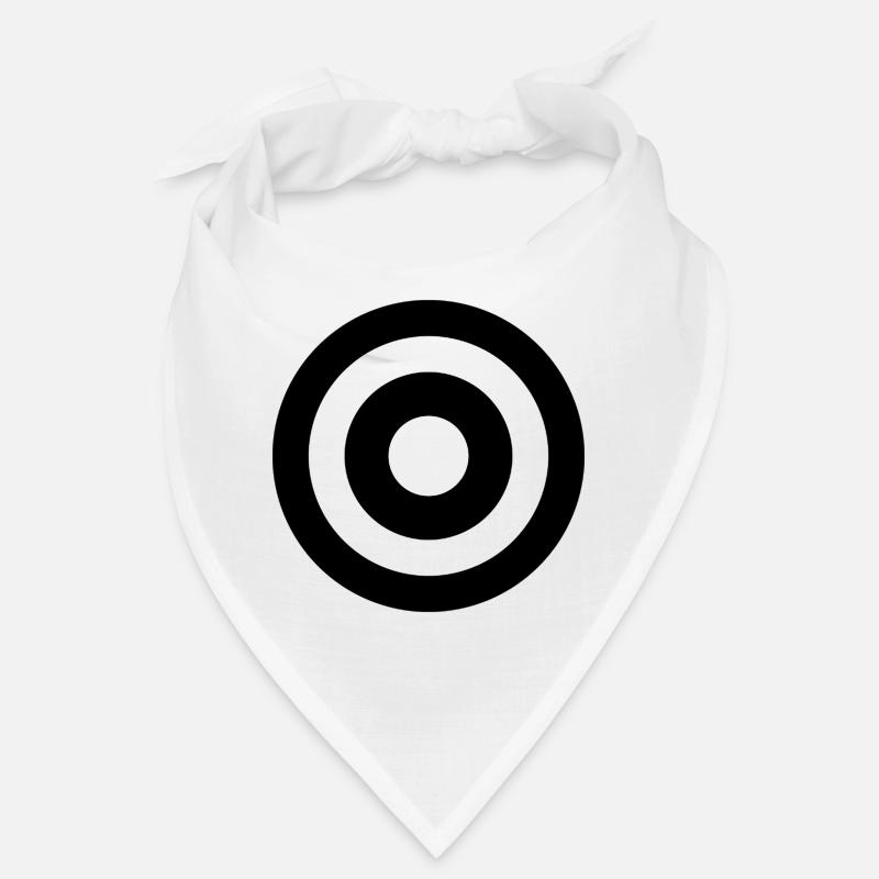 Black Target Bandana