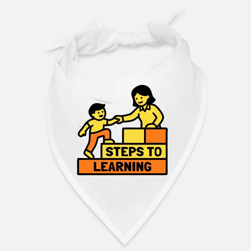 Steps to Learning School Logo Bandana