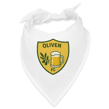 Oliven FC Ölsköld - Bandana - Weiß - Vorne