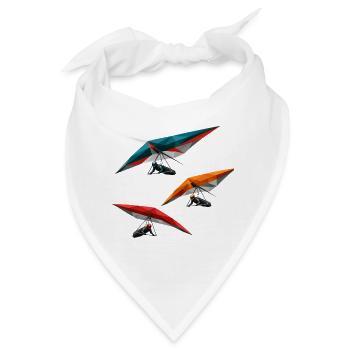 Polygon Hang Gliders Trio - Bandana - Weiß - Vorne