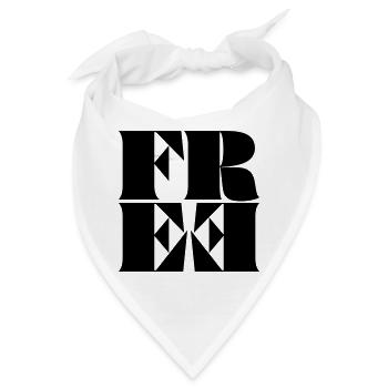 FREE - Bandana - Weiß - Vorne
