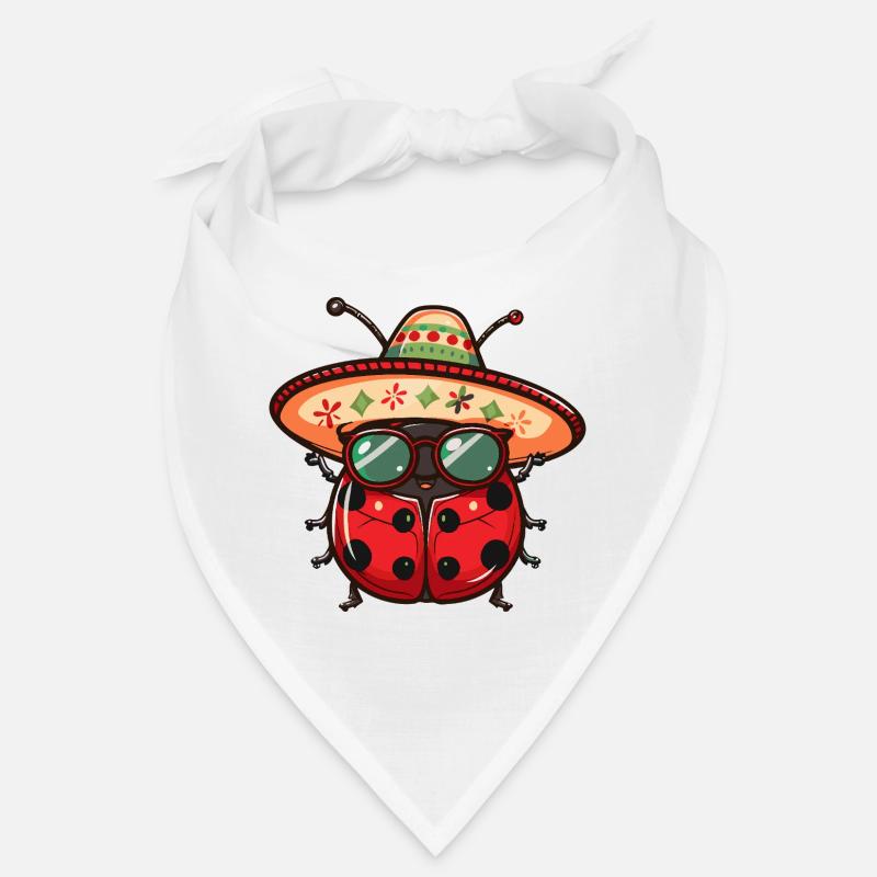 Ladybug Sombrero Bandana