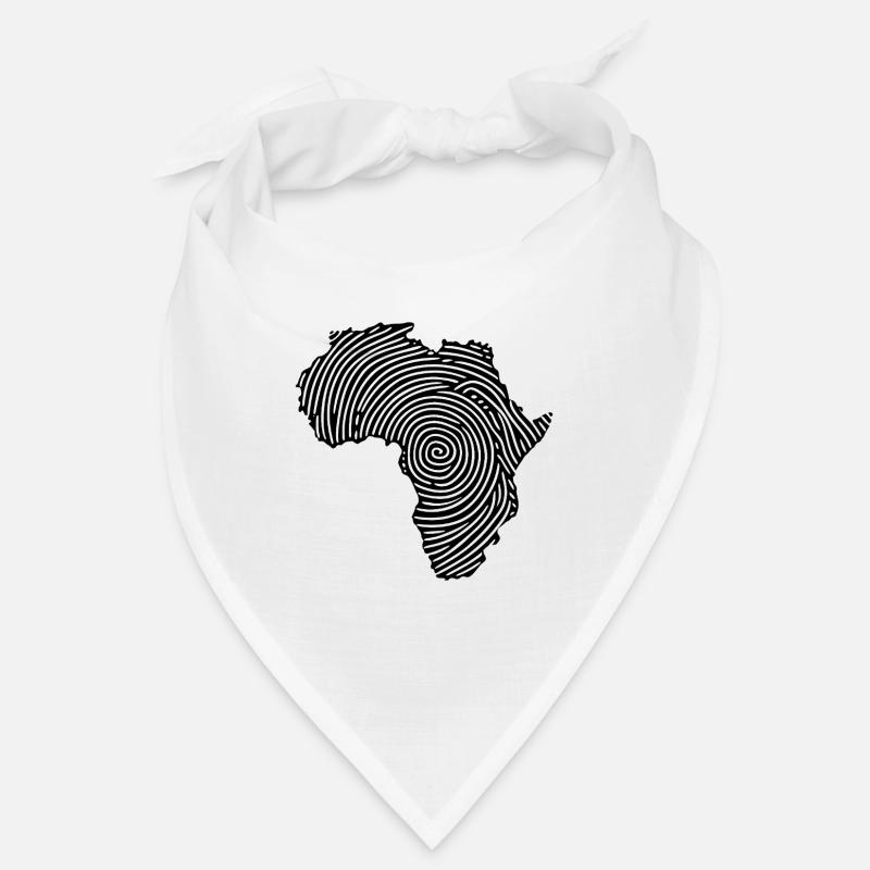 Empreintes digitales Afrique Bandana