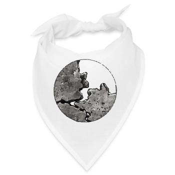 Sacred Fragment – Ancient Wabi Sabi Relic - Bandana - Weiß - Vorne