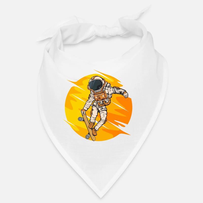 Saut en skateboard d’astronaute Bandana