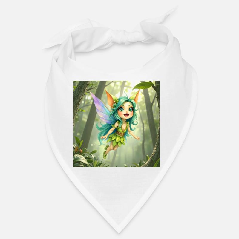 Fée de la Forêt d’Émeraude Bandana