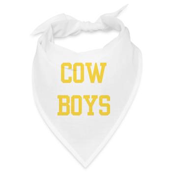 cowboys - Bandana - Weiß - Vorne