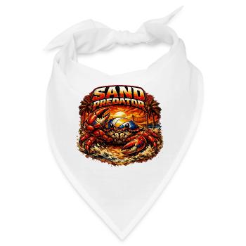 Sand Predator - Bandana - Weiß - Vorne