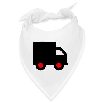 Truck - Bandana - Weiß - Vorne