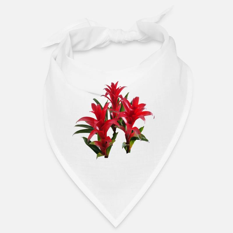 Vibrant_Red_Bromeliads Bandana