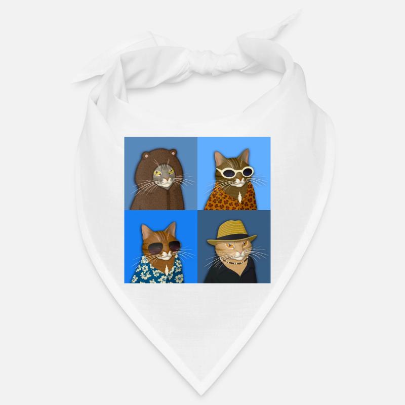 Getigerte Katzensorte Bandana