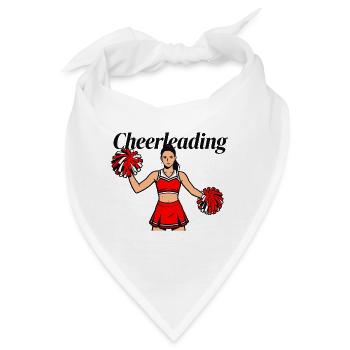 Cheerleader - Bandana - Weiß - Vorne