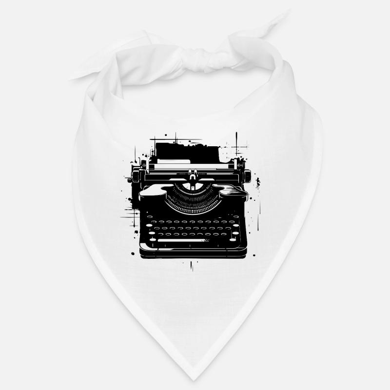 Oldschool Typewriter Bandana