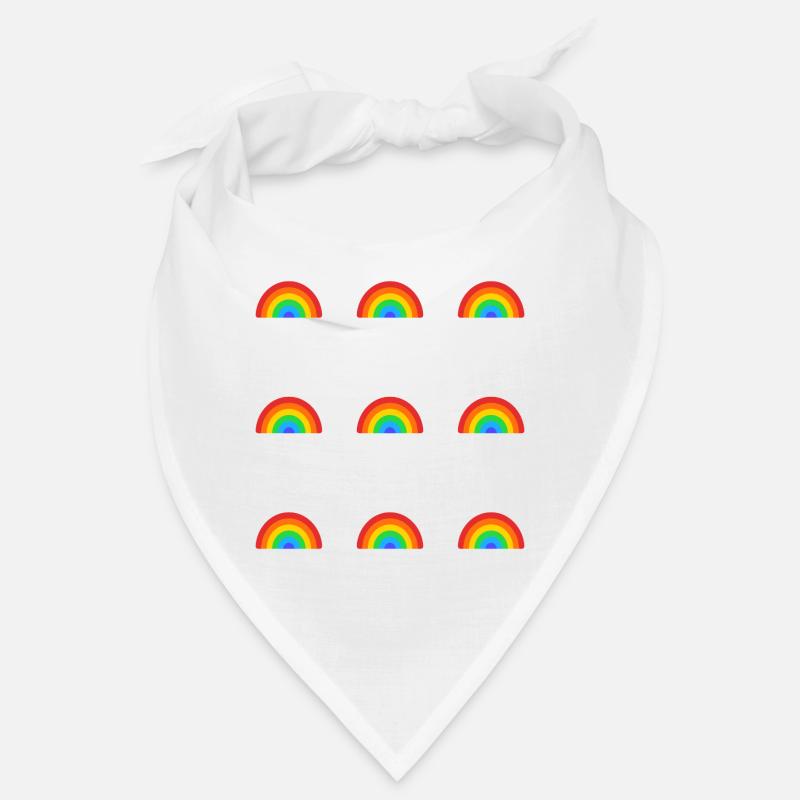 Rainbow Pattern - Happy Pride Bandana