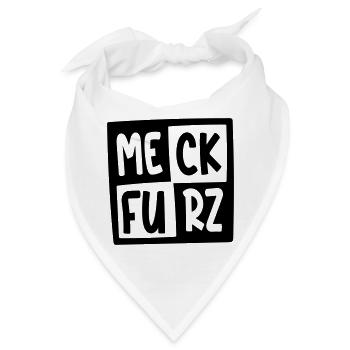 MECK-FURZ - Bandana - Weiß - Vorne
