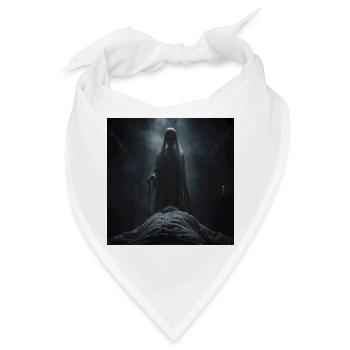 Albtraum – Schlaftempation und Lähmung - Bandana - Weiß - Vorne