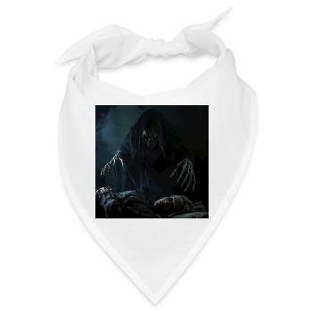 Der Seelenschnitter – Albtraum der Schlafparalyse - Bandana - Weiß - Vorne
