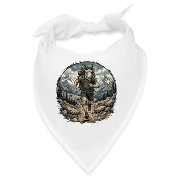 GOAT Trailrunner - Bandana - Weiß - Vorne