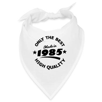 Sternenrahmen Kontrast 1985 - Bandana - Weiß - Vorne
