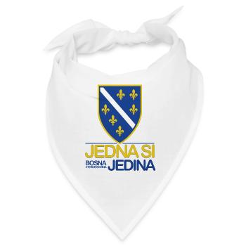 Jedna si Jedina Bosna i Hercegovina - Bandana - Weiß - Vorne
