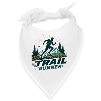 Trailrunner - Bandana - Weiß - Vorne