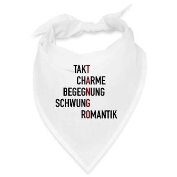 Tango - Bandana - Weiß - Vorne