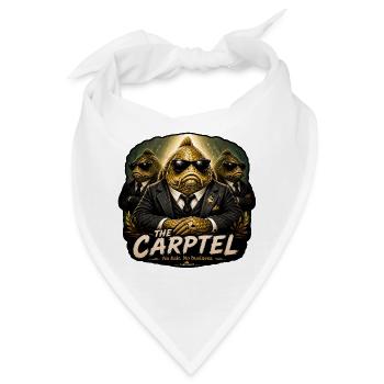 Karpfenfischen Der Karpfen - Bandana - Weiß - Vorne
