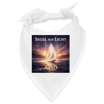 Segel aus Licht (Maincover) - Bandana - Weiß - Vorne