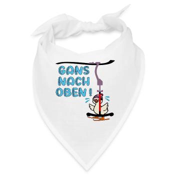 Skilift - Gans Oben - Bandana - Weiß - Vorne