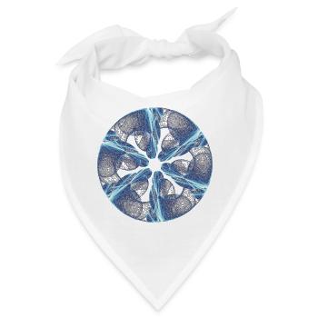 Das Gedächtnis des Lichts - Bandana - Weiß - Vorne