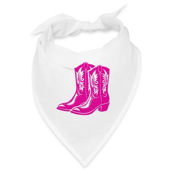 Stiefel - Bandana - Weiß - Vorne