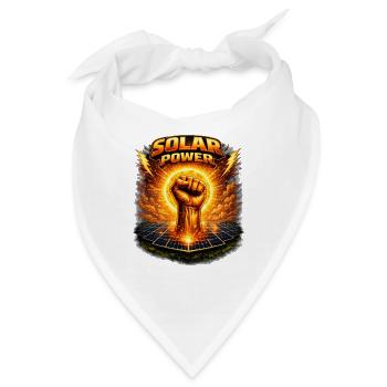 Solare Kraft Faust - Bandana - Weiß - Vorne