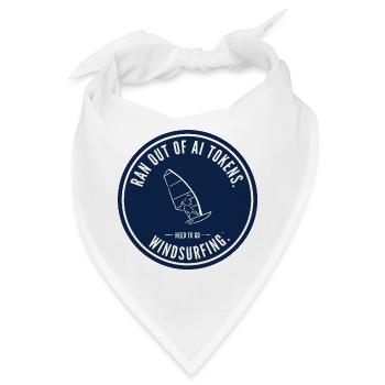 Windsurfing Token-Limits Badge - Bandana - Weiß - Vorne