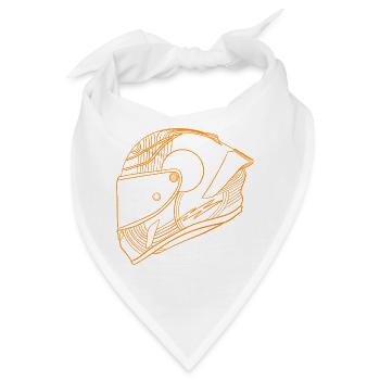 Helm - Bandana - Weiß - Vorne