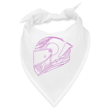 Helm - Bandana - Weiß - Vorne