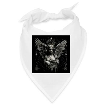 Der gefallene Engel - Bandana - Weiß - Vorne