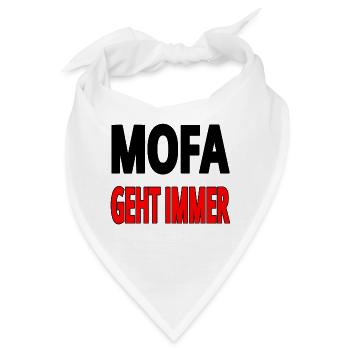 Mofa - Bandana - Weiß - Vorne