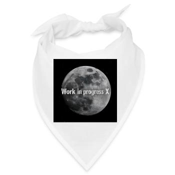 Mondarbeit in Ausführung X - Bandana - Weiß - Vorne