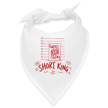 Short King - Bandana - Weiß - Vorne