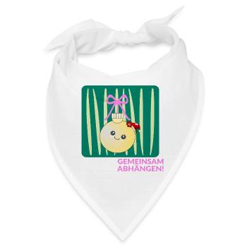 Weihnachten Weihnachtskugel Abhängen - Bandana - Weiß - Vorne