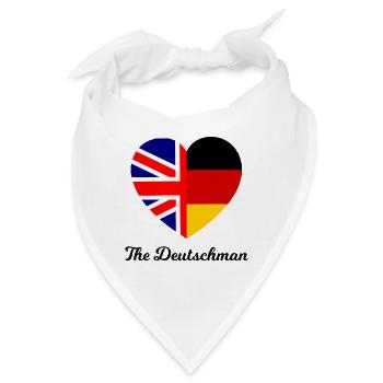 Herzflagge UKDE Fusion - Bandana - Weiß - Vorne