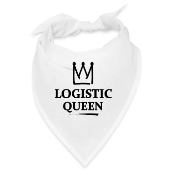 Transport und Logistik - Bandana - Weiß - Vorne