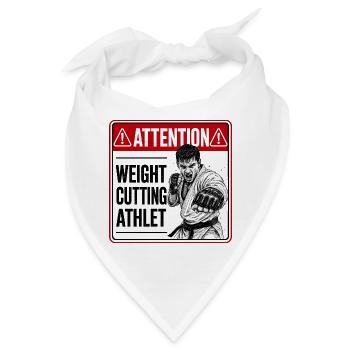 Attention weight cutting athlet - Bandana - Weiß - Vorne