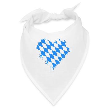 Bayern - Bandana - Weiß - Vorne