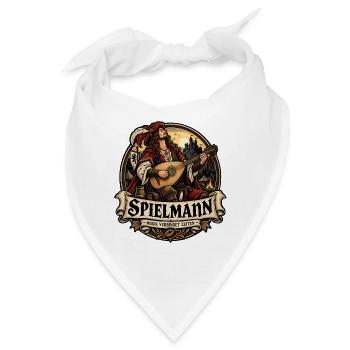 Spielmann – Musik verbindet Zeiten - Bandana - Weiß - Vorne