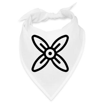 Propeller - Bandana - Weiß - Vorne